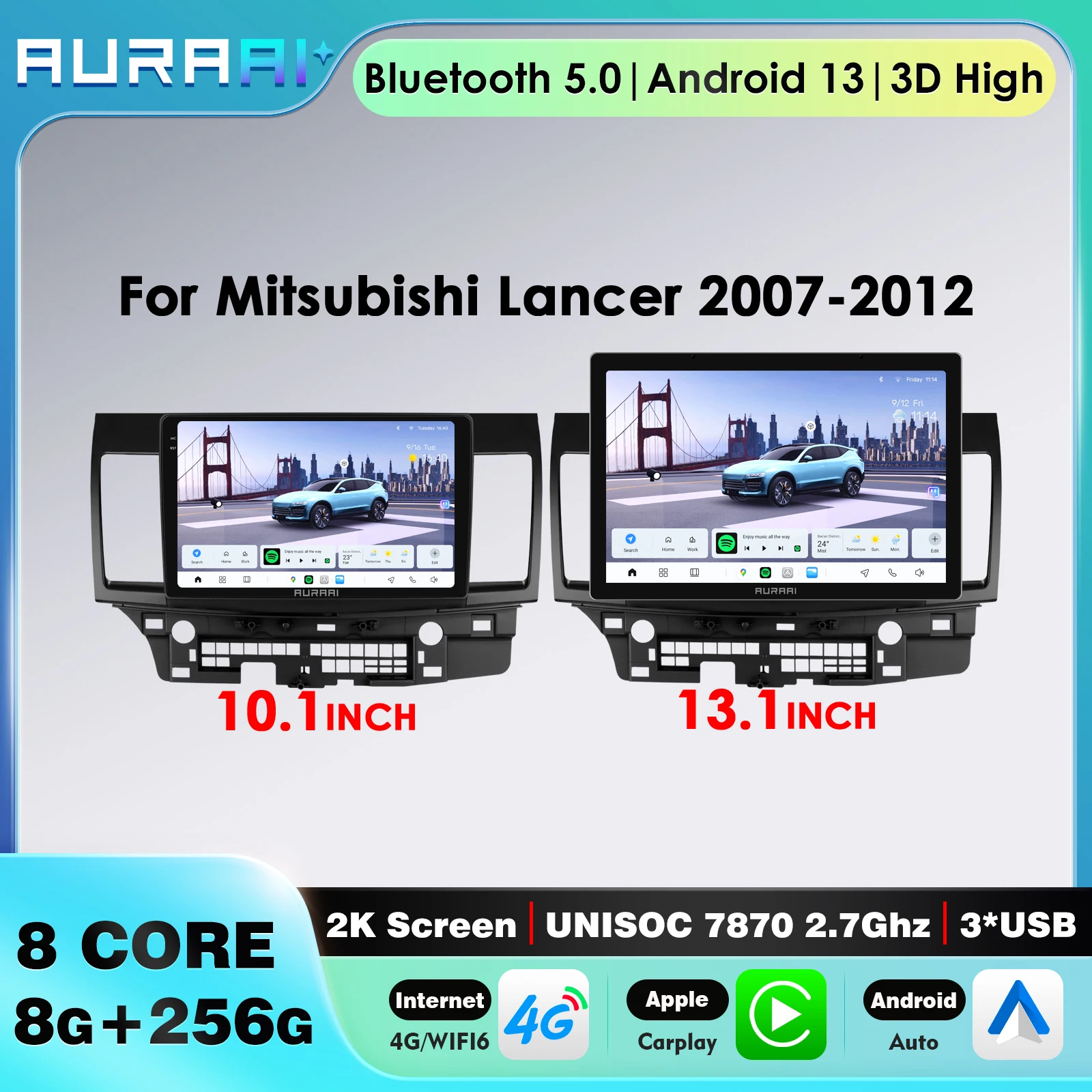 8G 256G Android Auto Car Radio For Mitsubishi Lancer 2007-2012 (Only for LEFT driving) Car Intelligent System ADAS Carplay 4G AI
8G 256G Android Auto Car Radio For Mitsubishi Lancer 2007-2012 (Only for LEFT driving) Car Intelligent System ADAS Carplay 4G AI
