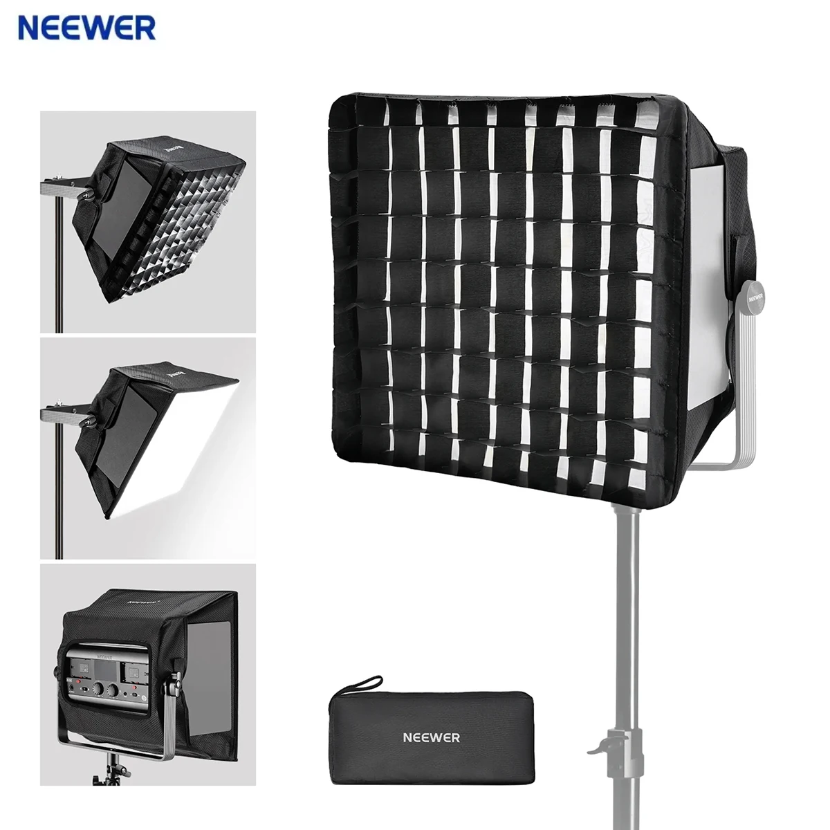 Модернизированный диффузор NEEWER для светодиодной панели видеосъемки RGB1200, складной 14,6 x 13,6 x 37 x 44,5 см с сеткой/сумкой/блокировкой
Модернизированный диффузор NEEWER для светодиодной панели видеосъемки RGB1200, складной 14,6 x 13,6 x 37 x 44,5 см с сеткой/сумкой/блокировкой