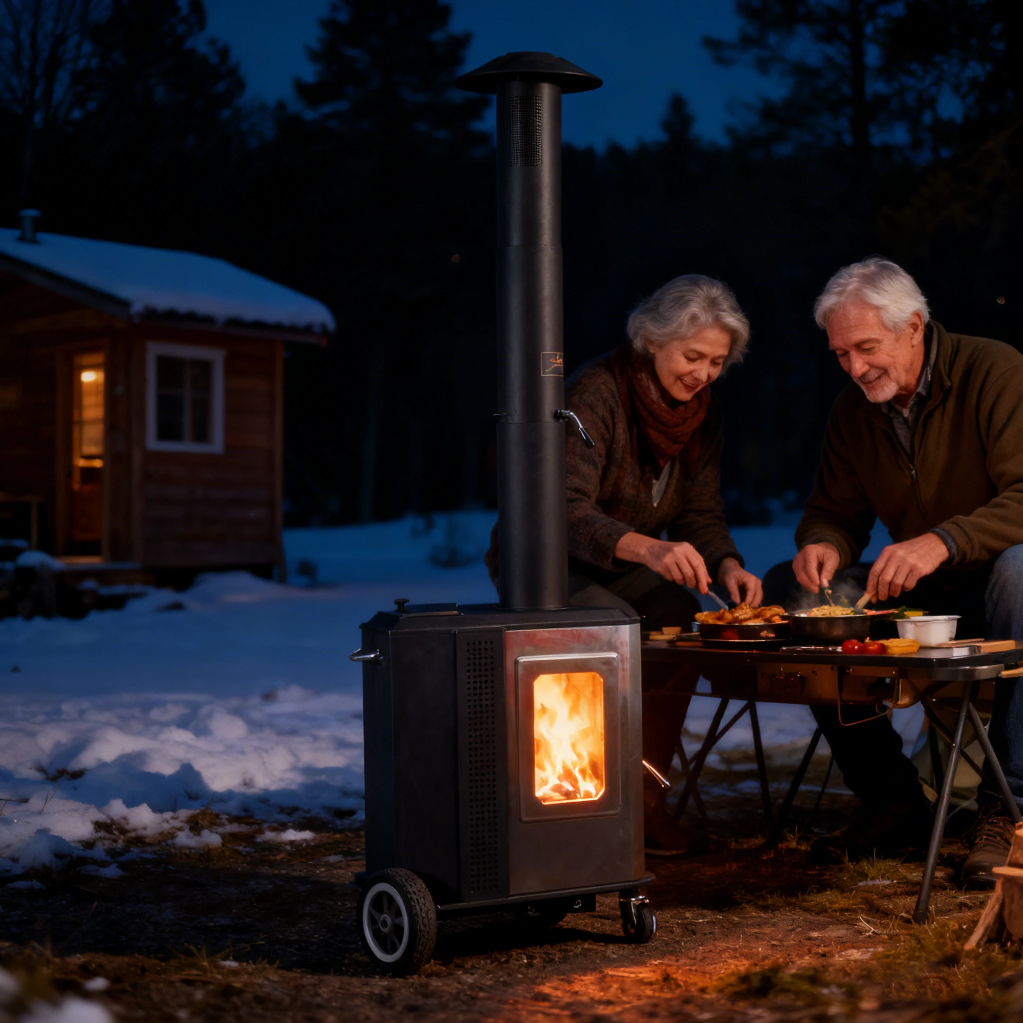 Modern Designed Eco-friendly Energy-Saving Outdoor Pellet Heater Freestanding For Hotel Villa Outdoor Camping Use
Modern Designed Eco-friendly Energy-Saving Outdoor Pellet Heater Freestanding For Hotel Villa Outdoor Camping Use