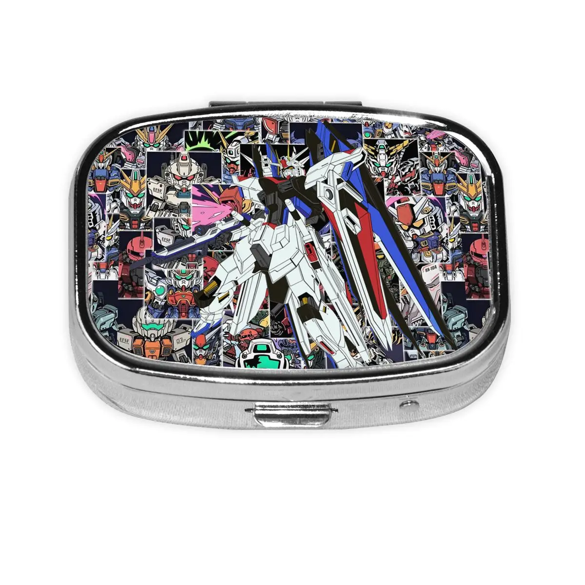 Metal G-Gundams Travel Square Pills Organizer Freedom Portable Medicine Box Pill Box Splitters Storage Box for Pockets Purse
Metal G-Gundams Travel Square Pills Organizer Freedom Portable Medicine Box Pill Box Splitters Storage Box for Pockets Purse