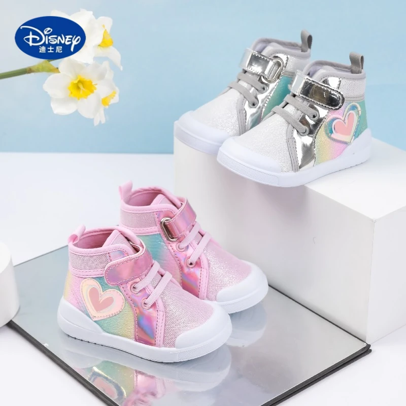 Disney Kids' High-Top Canvas Sneakers | Classic Shell-Toe Princess Shoes for Girls, Spring/Summer Casual
Disney Kids' High-Top Canvas Sneakers | Classic Shell-Toe Princess Shoes for Girls, Spring/Summer Casual