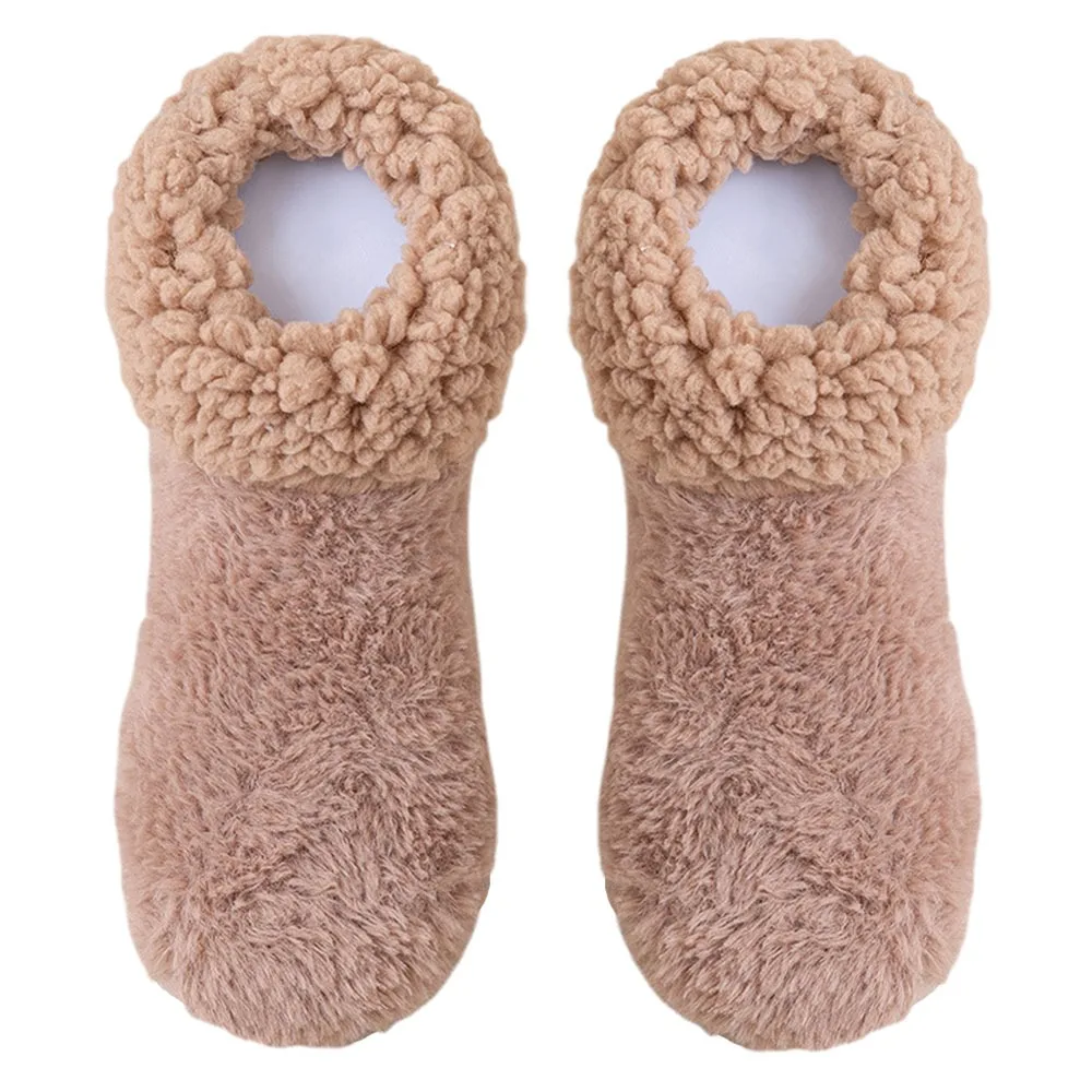 Cute Fleece Lining Warm Floor Socks Anti-slip Keep Warm Indoor Floor Shoes Soft Comfortable Sleep Floor Socks Autumn Winter
Cute Fleece Lining Warm Floor Socks Anti-slip Keep Warm Indoor Floor Shoes Soft Comfortable Sleep Floor Socks Autumn Winter