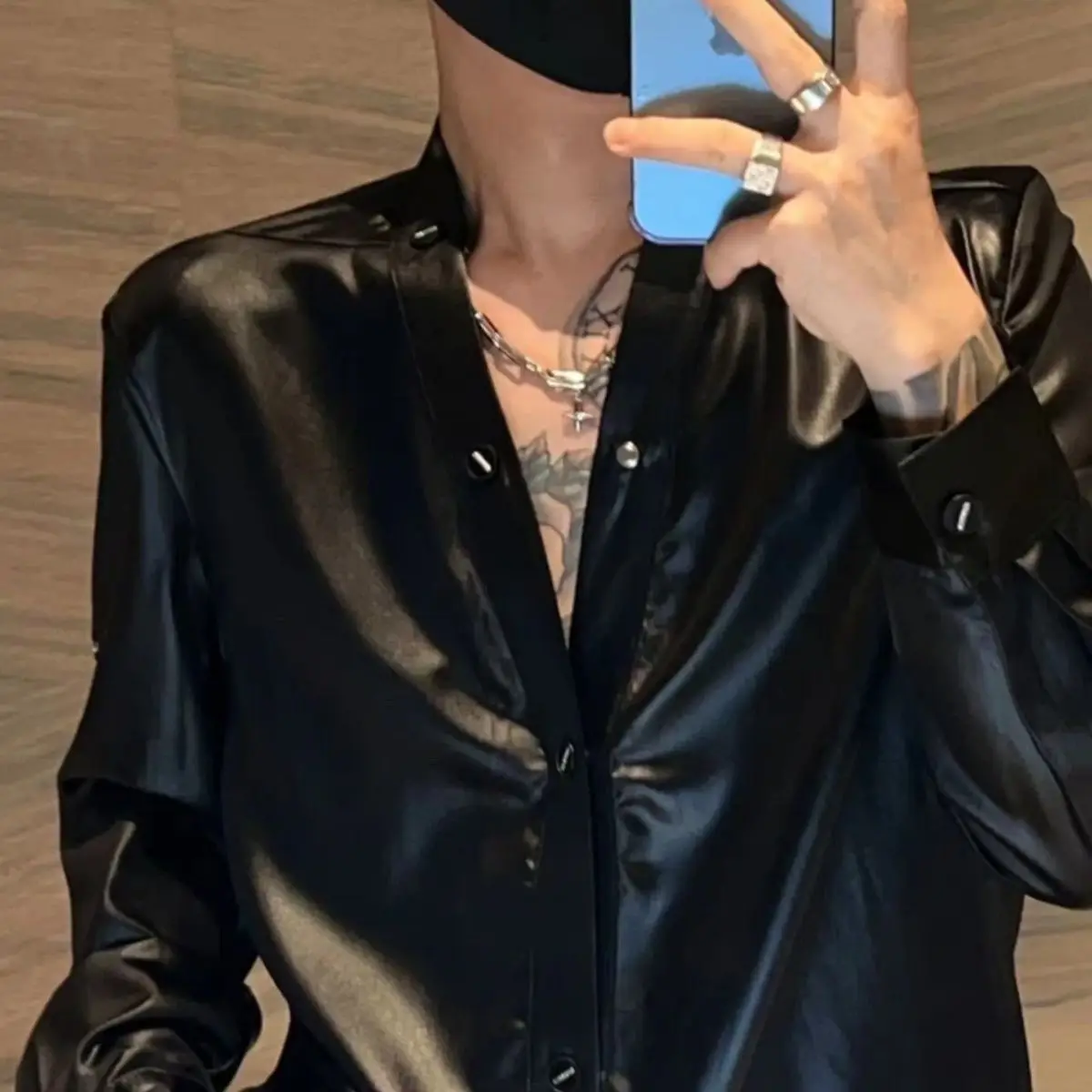 Faionable Casual Loose Men's Long Sve irt Sli Haome Autumn New Arrival Polyester No Ironing Required Urban Sle
Faionable Casual Loose Men's Long Sve irt Sli Haome Autumn New Arrival Polyester No Ironing Required Urban Sle