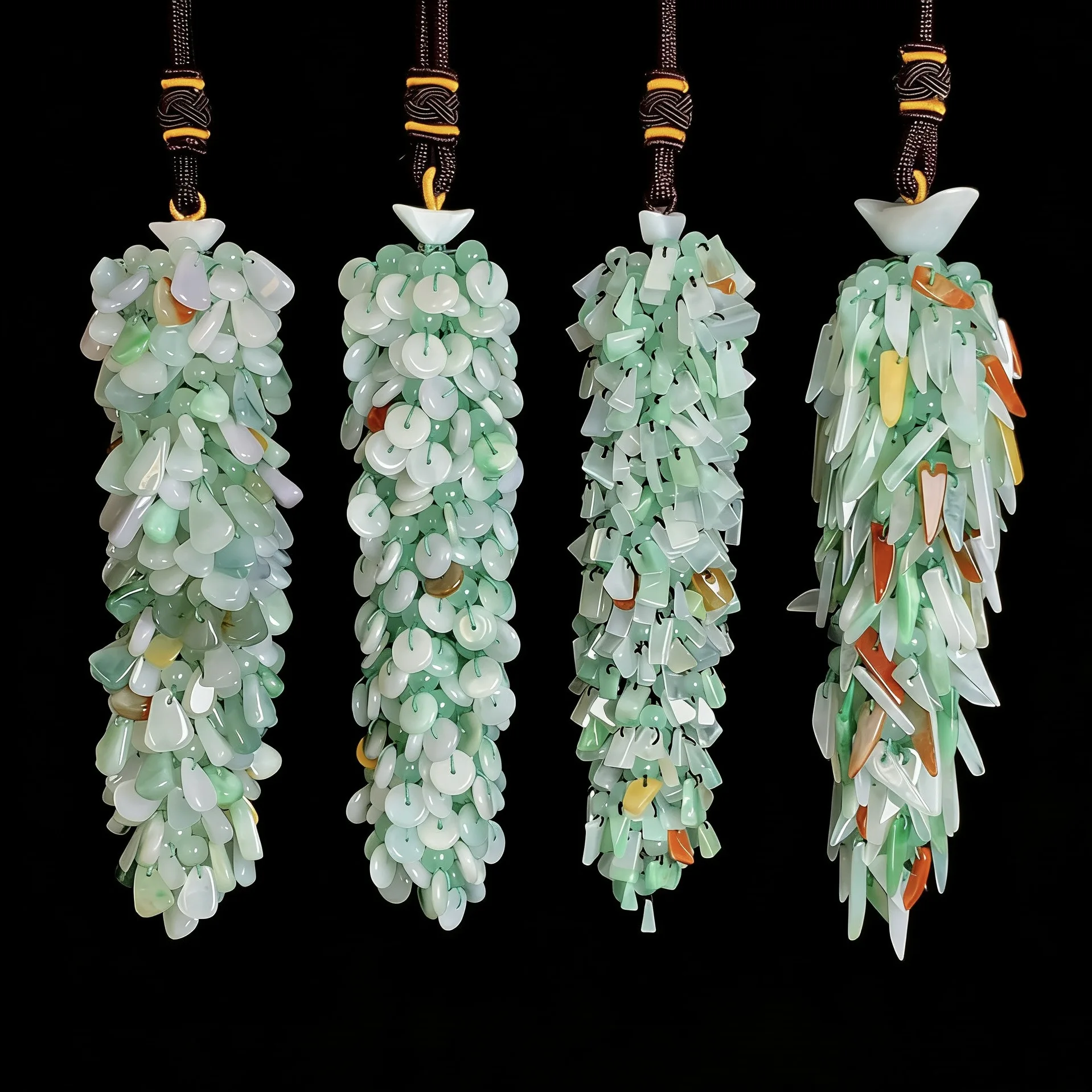 Natural Myanmar Jade Truck Hanging Ornament Peace Coin Waterdrop Colored Stone Chili Decoration Rearview Mirror Accessory
Natural Myanmar Jade Truck Hanging Ornament Peace Coin Waterdrop Colored Stone Chili Decoration Rearview Mirror Accessory