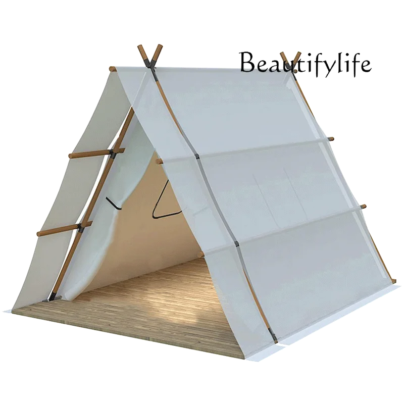 Outdoor Large Camping Triangle Chalet Hotel Tent Camping Area Scenic Family Accommodation
Outdoor Large Camping Triangle Chalet Hotel Tent Camping Area Scenic Family Accommodation
