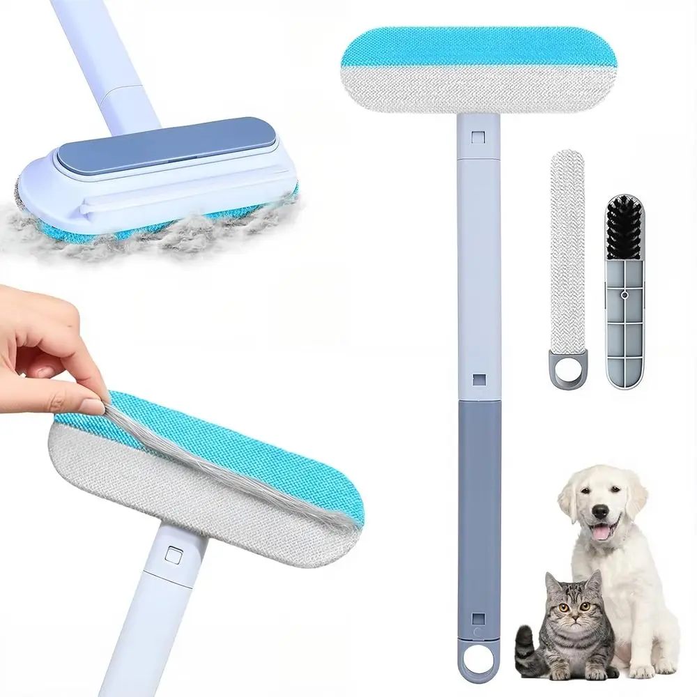 4-in-1 Reusable Long Handle Pet Hair Remover Brush, Washable Lint Cleaner for Dogs and Cats, Gentle on Furniture, Multifunctiona
4-in-1 Reusable Long Handle Pet Hair Remover Brush, Washable Lint Cleaner for Dogs and Cats, Gentle on Furniture, Multifunctiona