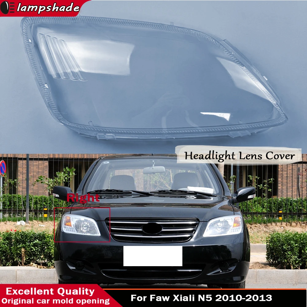 Car Front Lens Light Head Lamp Lampcover Headlight Shell Transparent Lampshade Headlight Cover For Faw Xiali N5 2010 - 2013
Car Front Lens Light Head Lamp Lampcover Headlight Shell Transparent Lampshade Headlight Cover For Faw Xiali N5 2010 - 2013