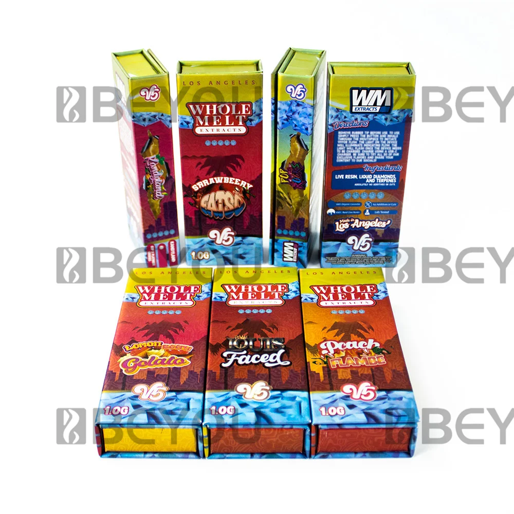 Wholemelt Empty Cartridge Storage Cardboard V5 V6 Hologramic Sponge Box 2ml Magnectic Filp Cover Container Gift Display Box
Wholemelt Empty Cartridge Storage Cardboard V5 V6 Hologramic Sponge Box 2ml Magnectic Filp Cover Container Gift Display Box