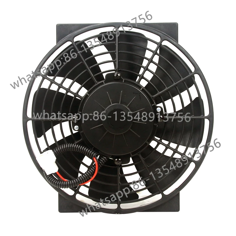 Car air conditioner electronic fan 10 inch 80W truck water tank condenser cooling fan 12v24v
Car air conditioner electronic fan 10 inch 80W truck water tank condenser cooling fan 12v24v