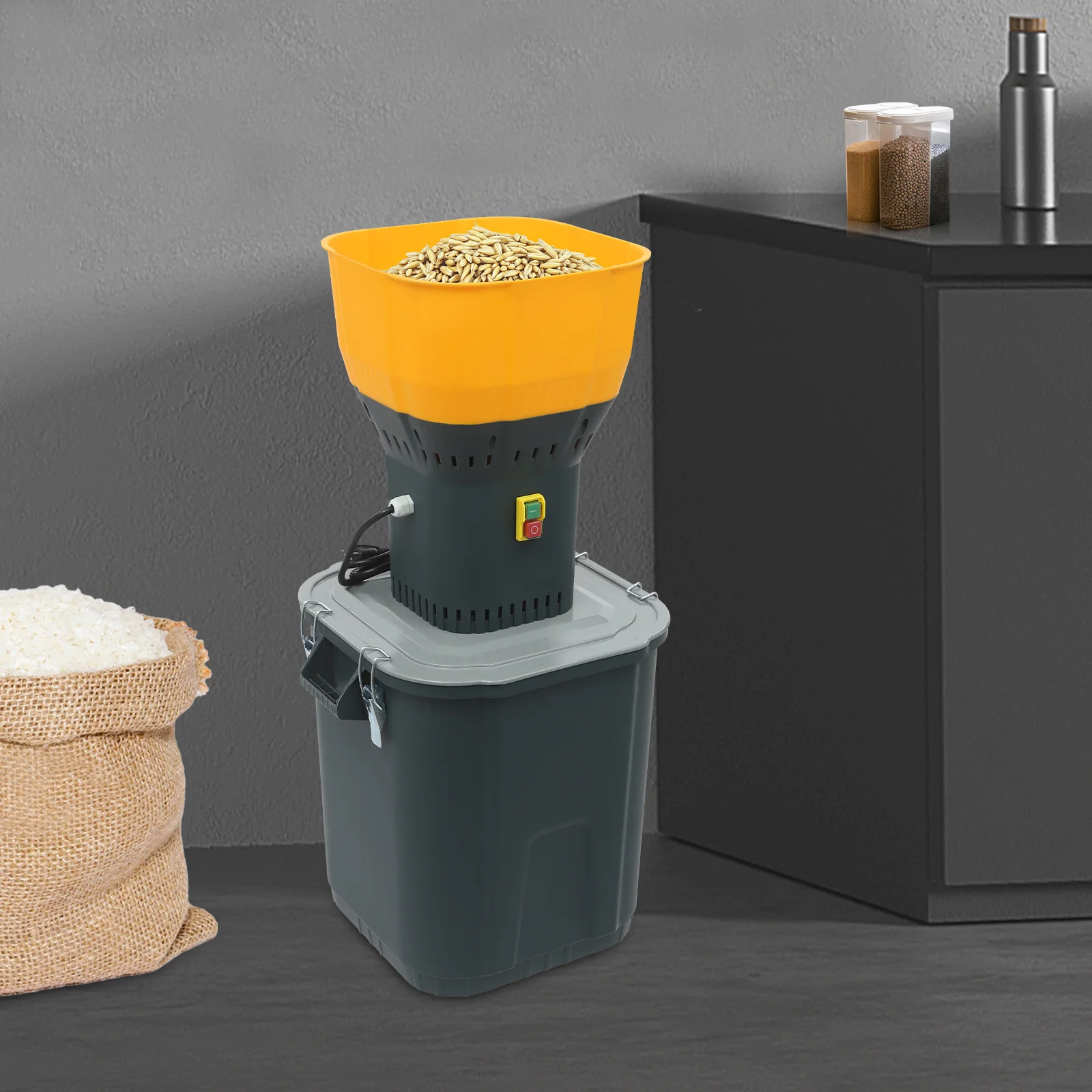 5 Metal Sieves PP Electric Grain Grinder High Performance Pure Copper Motor Sharp Blade Efficient Grinding
5 Metal Sieves PP Electric Grain Grinder High Performance Pure Copper Motor Sharp Blade Efficient Grinding