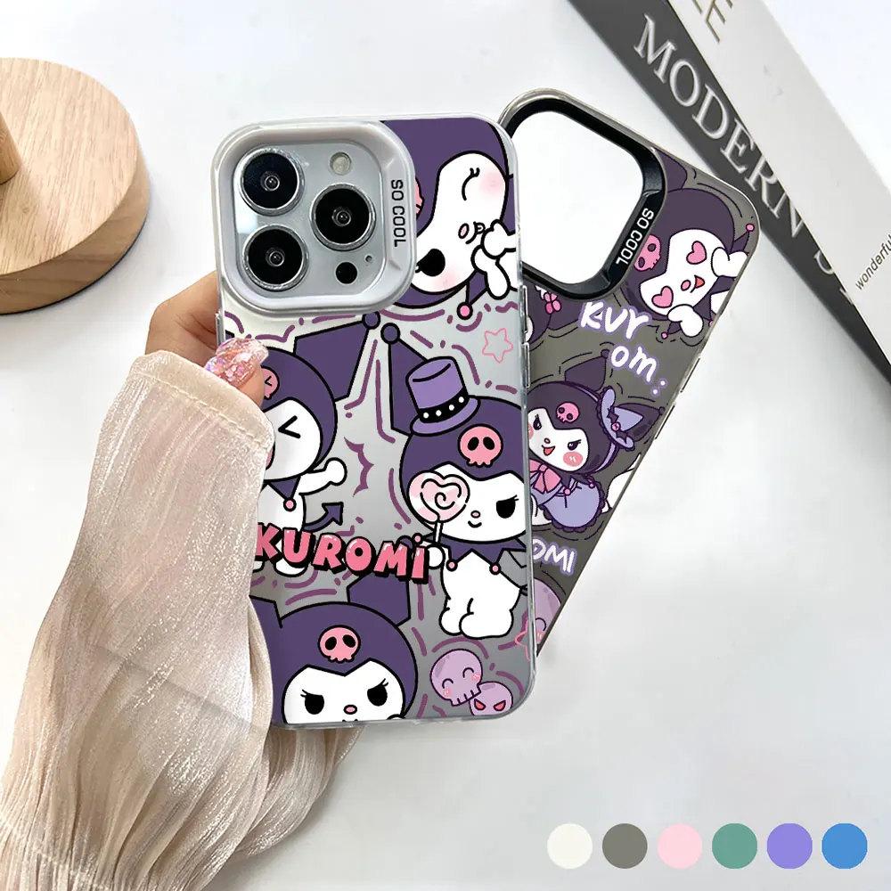 Cute Kuromi Anime Phone Case For Apple iPhone 14 15 16 13 12 11 Pro 7 8 Plus X XR XS Max Cqoue Cool Laser Matte Cover Fundas
Cute Kuromi Anime Phone Case For Apple iPhone 14 15 16 13 12 11 Pro 7 8 Plus X XR XS Max Cqoue Cool Laser Matte Cover Fundas