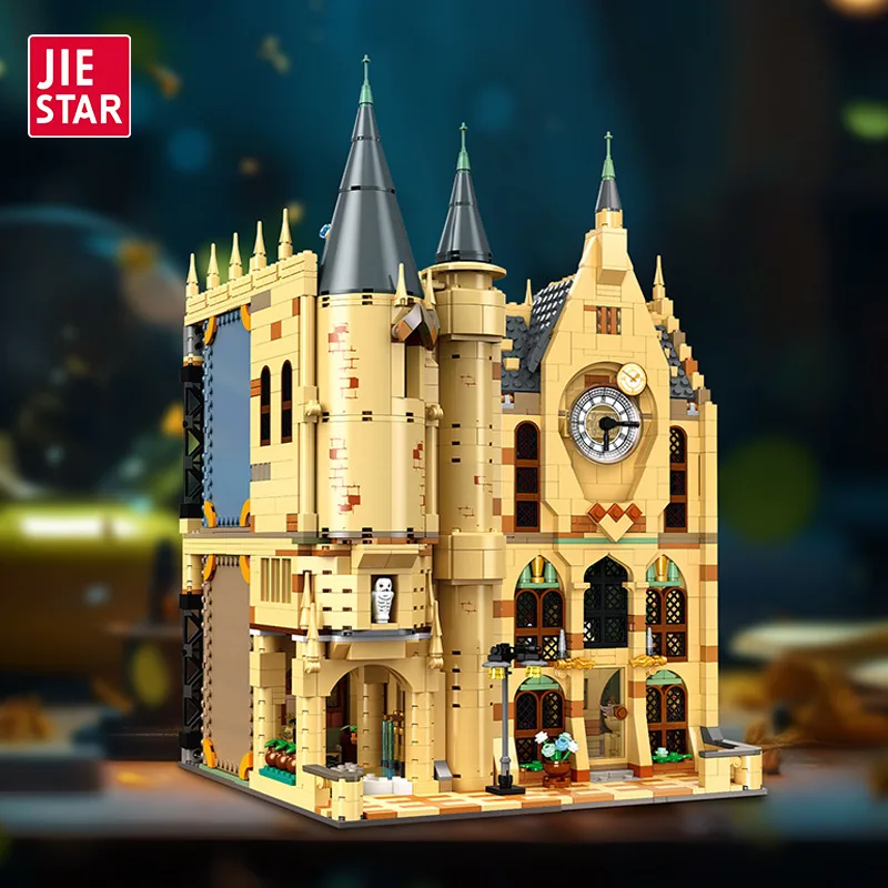 Two versions of the same series magic castle in urban street scenes can be combined as a building block model
Two versions of the same series magic castle in urban street scenes can be combined as a building block model