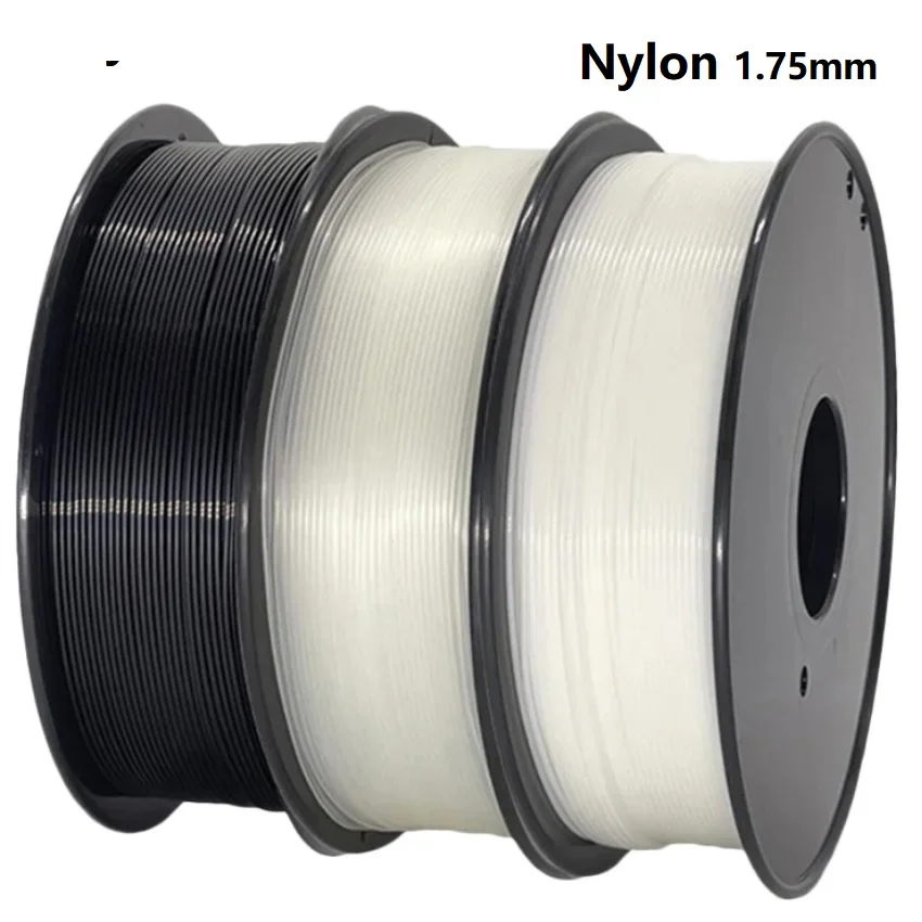 PA6 Nylon Filament 1.75mm 1kg 3D Printing Plastic Material High Toughness Nylon Filament Polyamide Clear for FDM 3D Printer
PA6 Nylon Filament 1.75mm 1kg 3D Printing Plastic Material High Toughness Nylon Filament Polyamide Clear for FDM 3D Printer