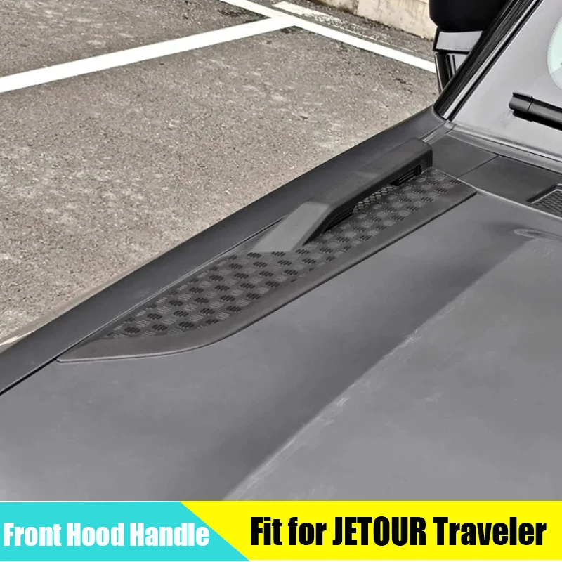 Car Front Hood Handle Suitable for JETOUR Traveler T2 2023+ Challenger Kit Modified Hood Side Handle Frame Car Exterior Parts
Car Front Hood Handle Suitable for JETOUR Traveler T2 2023+ Challenger Kit Modified Hood Side Handle Frame Car Exterior Parts