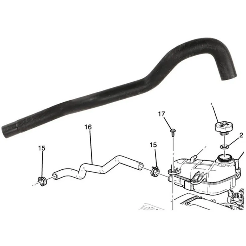 A48P-Radiator Surge Tank Outlet Hose 96958201 For Sonic 1.8L 2012- 2018 Coolant Hose Accessory Part
A48P-Radiator Surge Tank Outlet Hose 96958201 For Sonic 1.8L 2012- 2018 Coolant Hose Accessory Part