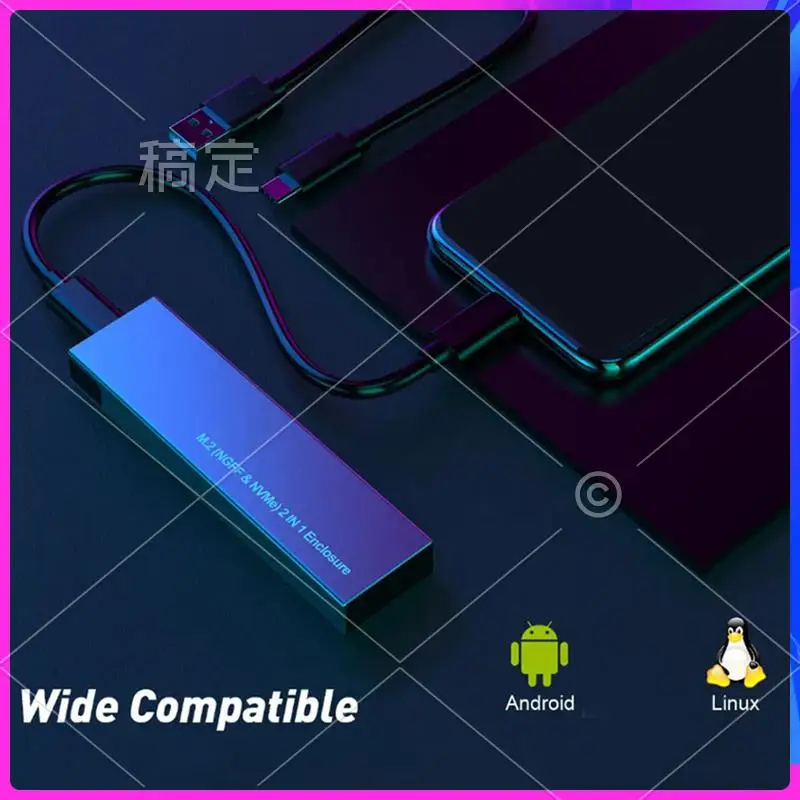 AP-M.2 Nvme SSD Hard Drive Case M.2 SSD Hard Drive Case 10Gbps USB3.1 Gen2 Nvme Enclosure M2 SATA SSD Case For2230/2242/2260/228
AP-M.2 Nvme SSD Hard Drive Case M.2 SSD Hard Drive Case 10Gbps USB3.1 Gen2 Nvme Enclosure M2 SATA SSD Case For2230/2242/2260/228