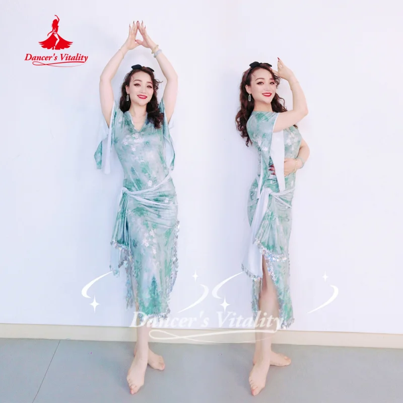BellyDance Costume for Adult Female Shaabi Baladi Saidi Performance Robes Oriental Dance Practice Clothes Dancer's Vitality
BellyDance Costume for Adult Female Shaabi Baladi Saidi Performance Robes Oriental Dance Practice Clothes Dancer's Vitality