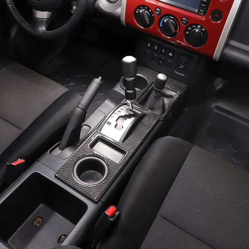 For Toyota FJ Cruiser 2007-2021 Soft Carbon Fiber Car Central Control Shift Panel Frame Cover Trim Sticker Accessories
For Toyota FJ Cruiser 2007-2021 Soft Carbon Fiber Car Central Control Shift Panel Frame Cover Trim Sticker Accessories