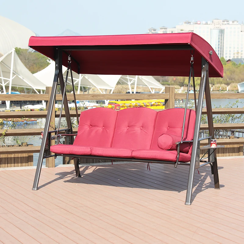 2026 3-Seat Luxury Garden Swing Chair with Canopy - Factory Direct Indoor & Outdoor Leisure Steel Framepromote sales
2026 3-Seat Luxury Garden Swing Chair with Canopy - Factory Direct Indoor & Outdoor Leisure Steel Framepromote sales
