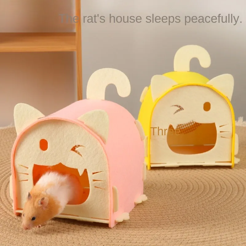 Pet Evacuation House Hamster Nest Large Space Four Seasons Universal Guinea Pig Tunnel Pipe Hamster Accessories Hamster Supplies
Pet Evacuation House Hamster Nest Large Space Four Seasons Universal Guinea Pig Tunnel Pipe Hamster Accessories Hamster Supplies