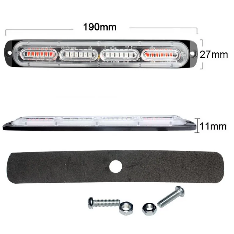 24LED Car Truck LED Strobe Warning Light 12V 24V Grille Flash Light Bar Car Beacon Lamp Amber Traffic Light
24LED Car Truck LED Strobe Warning Light 12V 24V Grille Flash Light Bar Car Beacon Lamp Amber Traffic Light
