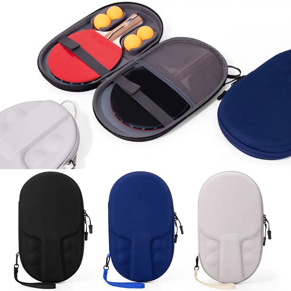 Portable EVA Table Tennis Paddle Case Zip Pocket Waterproof Table Tennis Rackets Bag Protective Shockproof Ping Pong Cases
Portable EVA Table Tennis Paddle Case Zip Pocket Waterproof Table Tennis Rackets Bag Protective Shockproof Ping Pong Cases