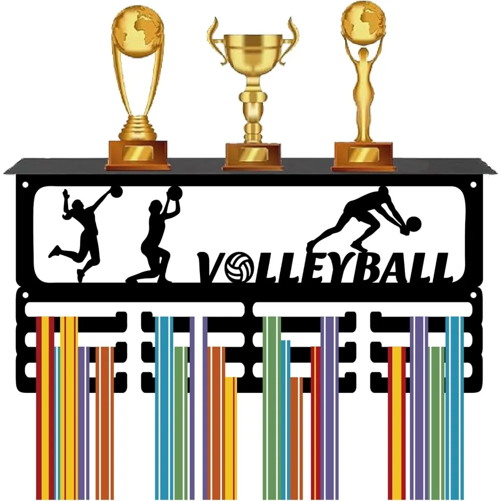 Iron Medal Holder Medals Display Hanger Rack with Hanger Hooks Medal Holder Frame Rectangle Volleyball 100~200x400mm Hole: 5mm
Iron Medal Holder Medals Display Hanger Rack with Hanger Hooks Medal Holder Frame Rectangle Volleyball 100~200x400mm Hole: 5mm