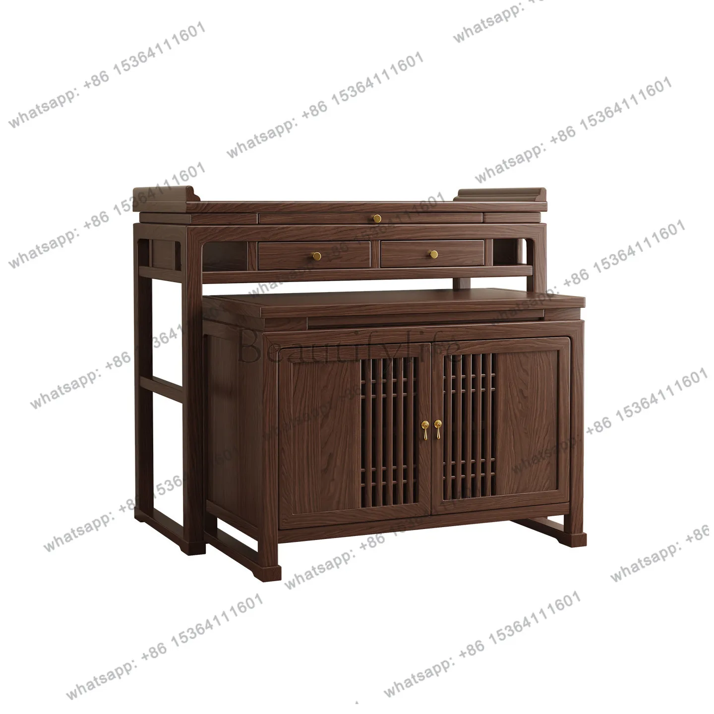 Modern solid wood offering table, incense case, shrine, God of Wealth, Guanyin offering for home use
Modern solid wood offering table, incense case, shrine, God of Wealth, Guanyin offering for home use