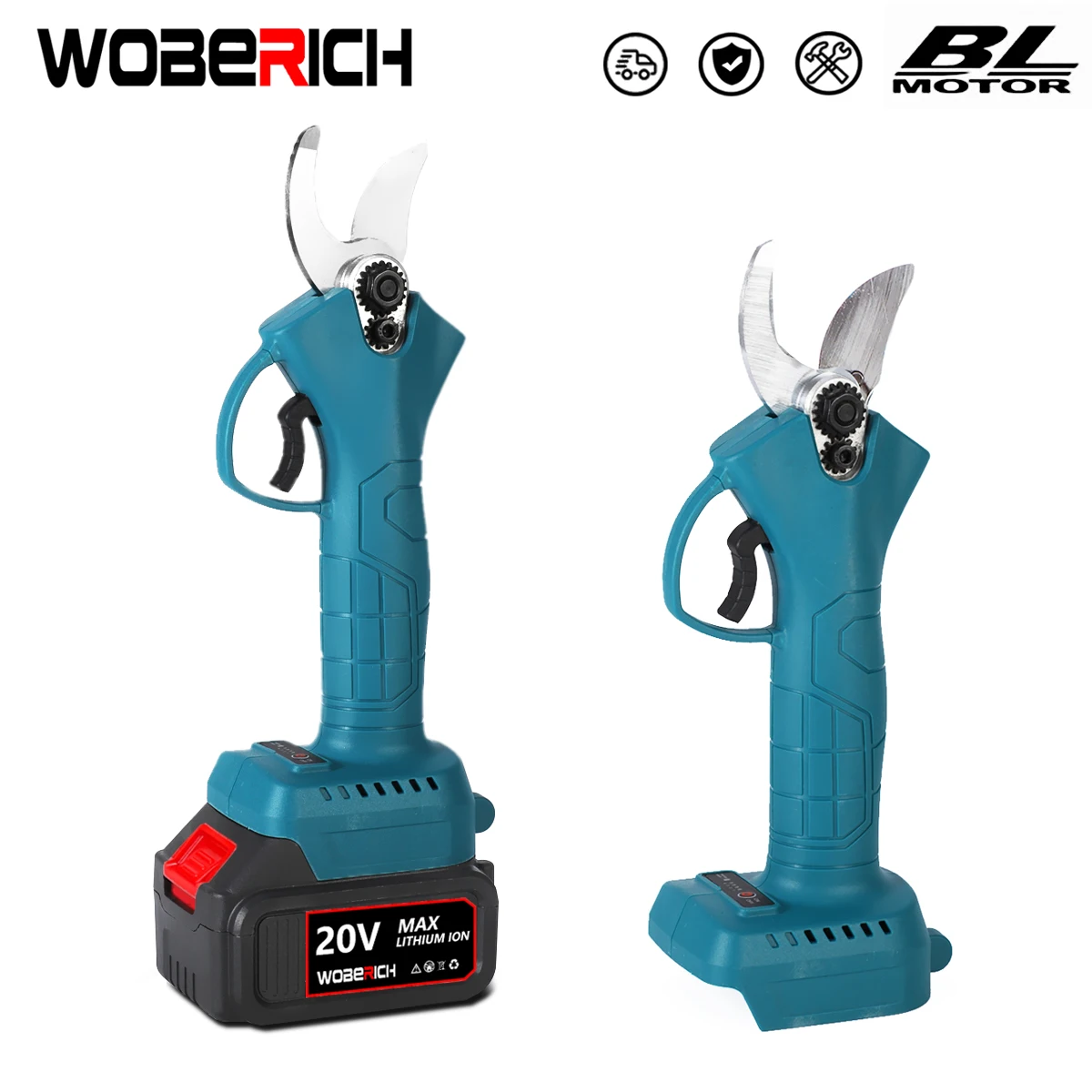 WOBERICH Cordless Electric Pruner Pruning Shear Efficient Fruit Tree Bonsai Pruning Branches Cutter Landscaping Tool For Makita
WOBERICH Cordless Electric Pruner Pruning Shear Efficient Fruit Tree Bonsai Pruning Branches Cutter Landscaping Tool For Makita