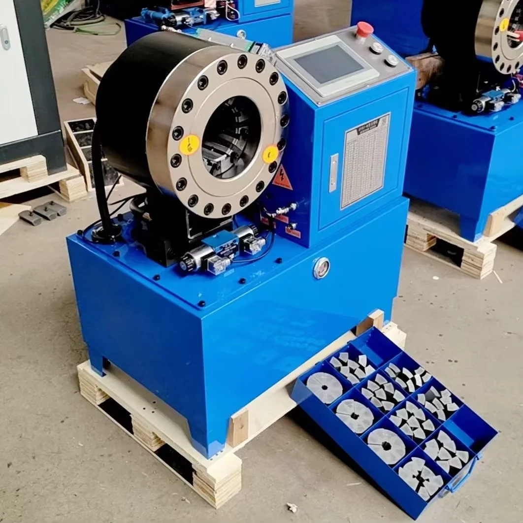Portable Stainless Steel Hydraulic Hose Pressing & Crimping Machine 6-51mm Industrial Semi-Automatic Tube Shrinking Machinery
Portable Stainless Steel Hydraulic Hose Pressing & Crimping Machine 6-51mm Industrial Semi-Automatic Tube Shrinking Machinery