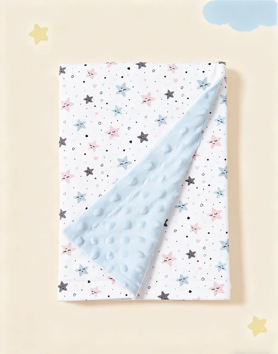 Star Pattern Baby Swaddling Blanket
Star Pattern Baby Swaddling Blanket