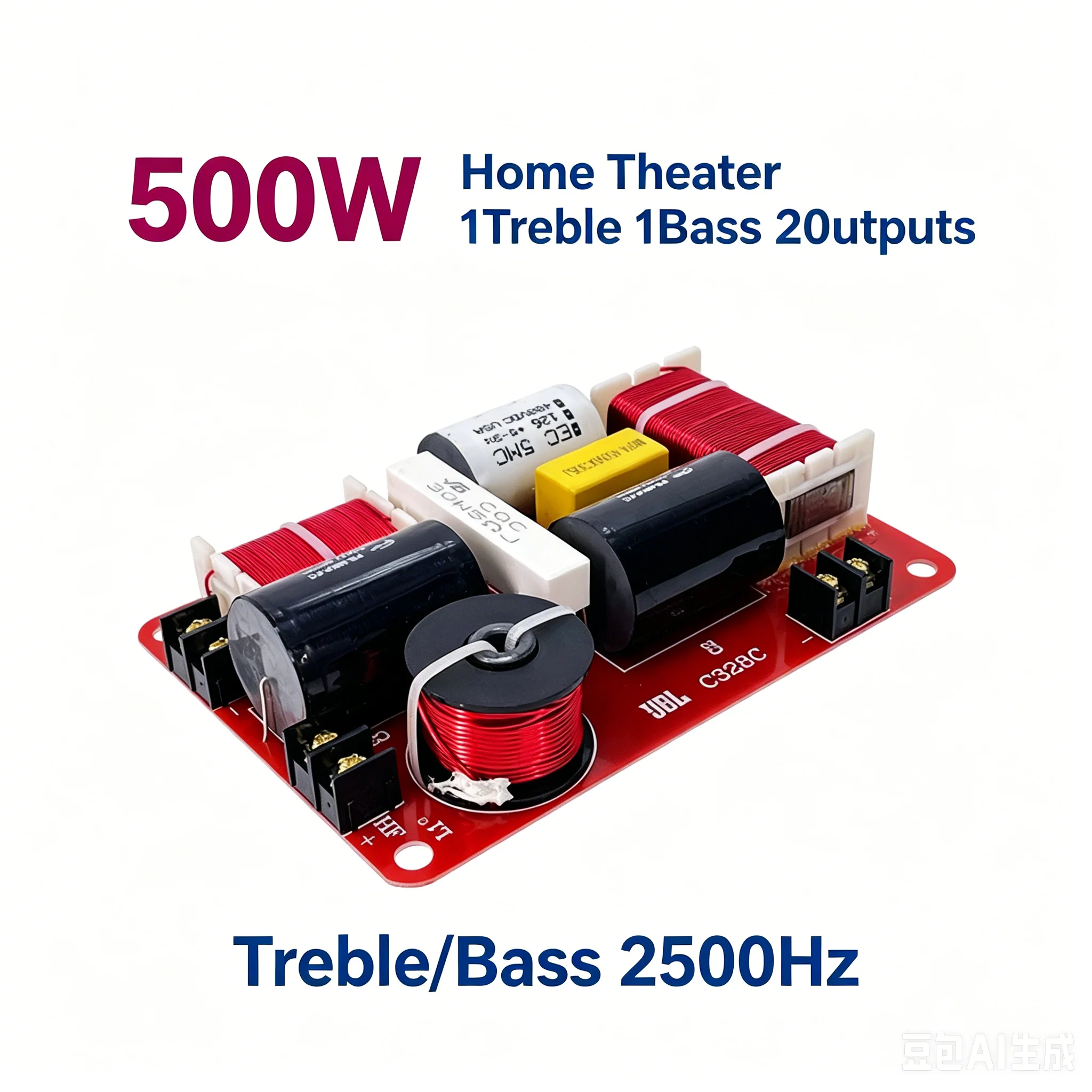 1Pc 500W Frequency Divider Hi-Fi Coaxial Speaker 2-Way Crossover Point 2500Hz Audiophile Grade Stage Speaker Treble & Bass Audio
1Pc 500W Frequency Divider Hi-Fi Coaxial Speaker 2-Way Crossover Point 2500Hz Audiophile Grade Stage Speaker Treble & Bass Audio