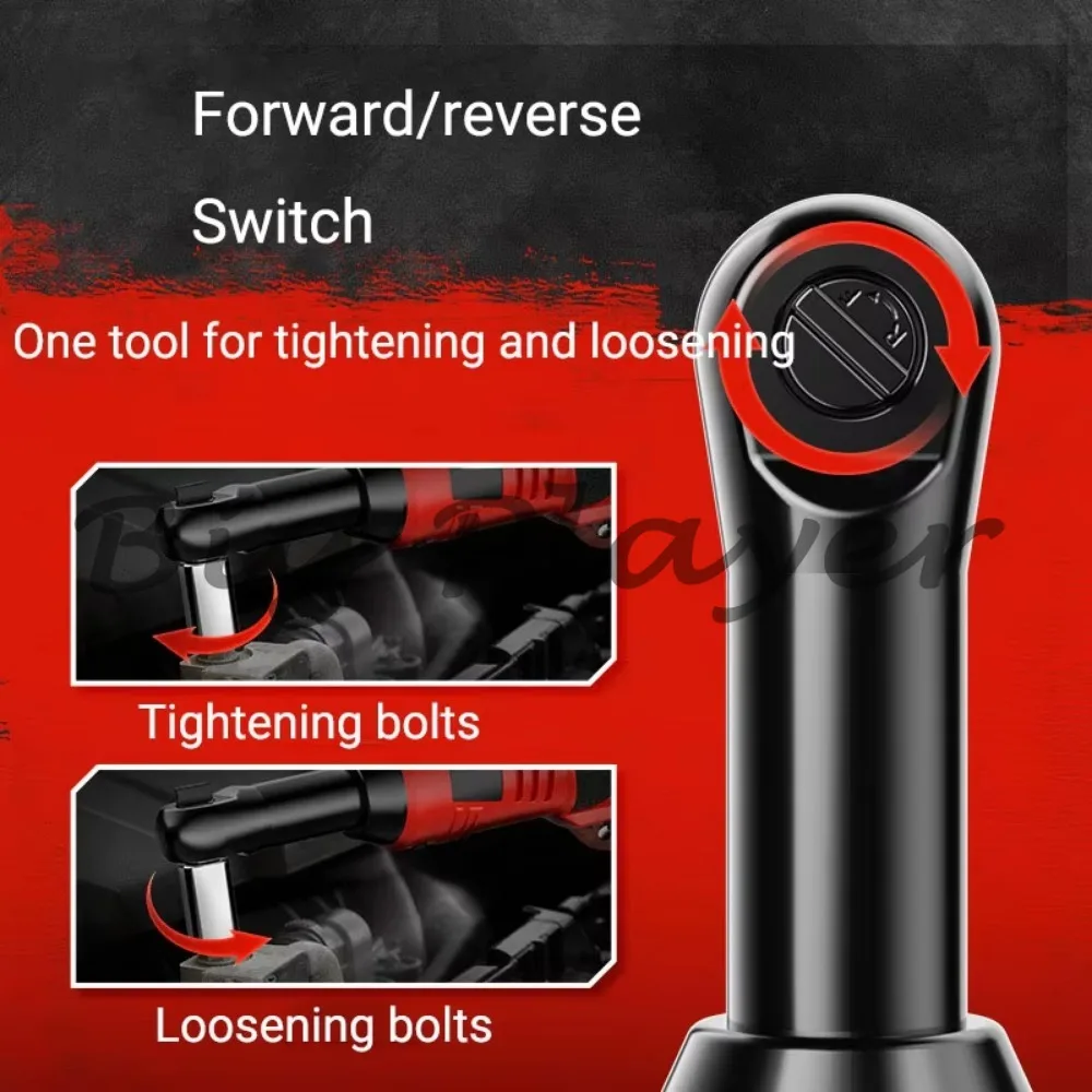 90 Degree Adjustable High Torque Wrench Electric Ratchet Wrench Cordless Impact Wrench
90 Degree Adjustable High Torque Wrench Electric Ratchet Wrench Cordless Impact Wrench