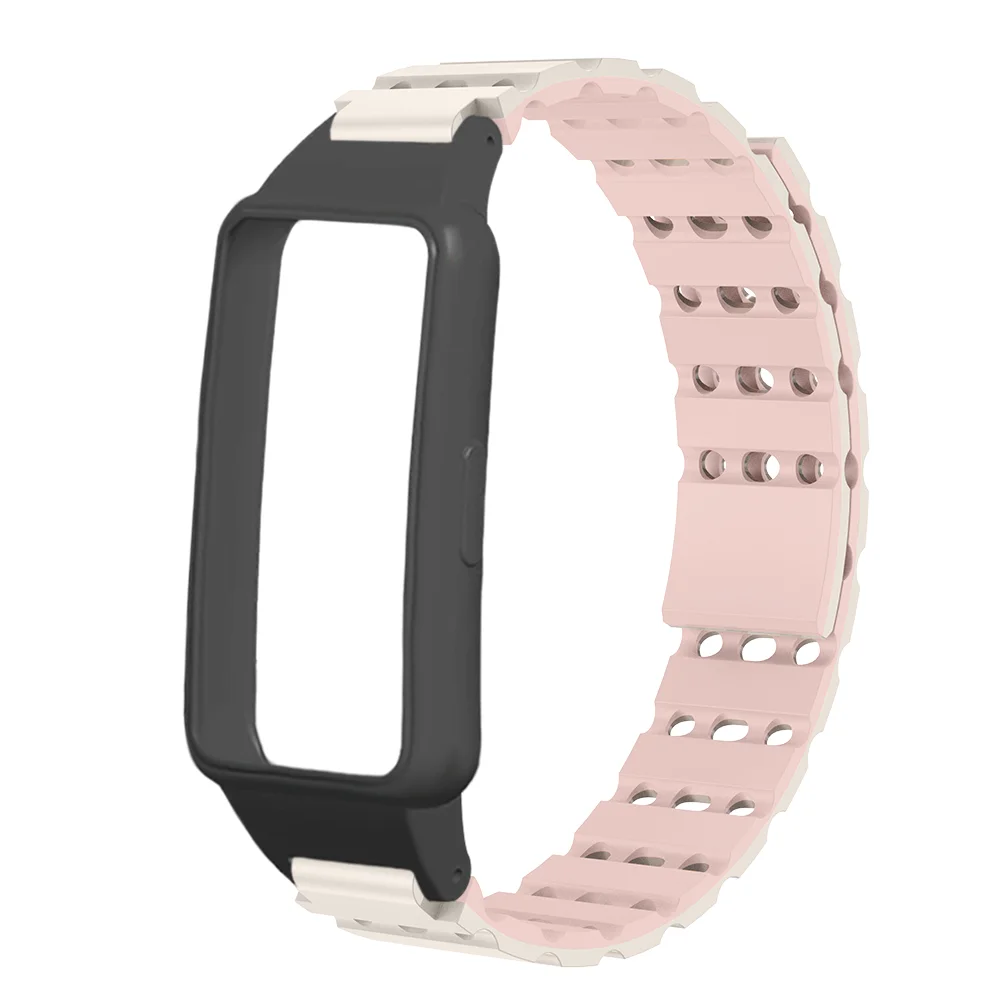 For Huawei Band 6 6Pro 6NFC Honor 6 7 Magnetic Watch Strap Air Hole Soft Silicone Fashion Quick Release Sport Smartwatch Band
For Huawei Band 6 6Pro 6NFC Honor 6 7 Magnetic Watch Strap Air Hole Soft Silicone Fashion Quick Release Sport Smartwatch Band