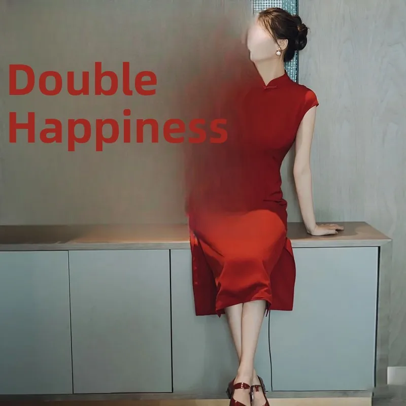 Red Young Sle Marital Qipao New 2026 High End Temperament Improved Chinese Retro Wedding Dr for Women ort Sve High ...
Red Young Sle Marital Qipao New 2026 High End Temperament Improved Chinese Retro Wedding Dr for Women ort Sve High ...