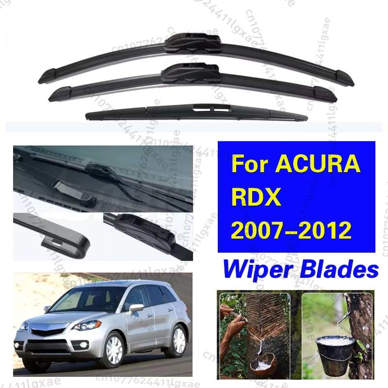 For ACURA RDX 2007-2012 Car Front Rear Wiper Blades Soft Rubber Windscreen Wipers Auto Windshield 26"16"14" 2008 2009 2010 2011
For ACURA RDX 2007-2012 Car Front Rear Wiper Blades Soft Rubber Windscreen Wipers Auto Windshield 26"16"14" 2008 2009 2010 2011