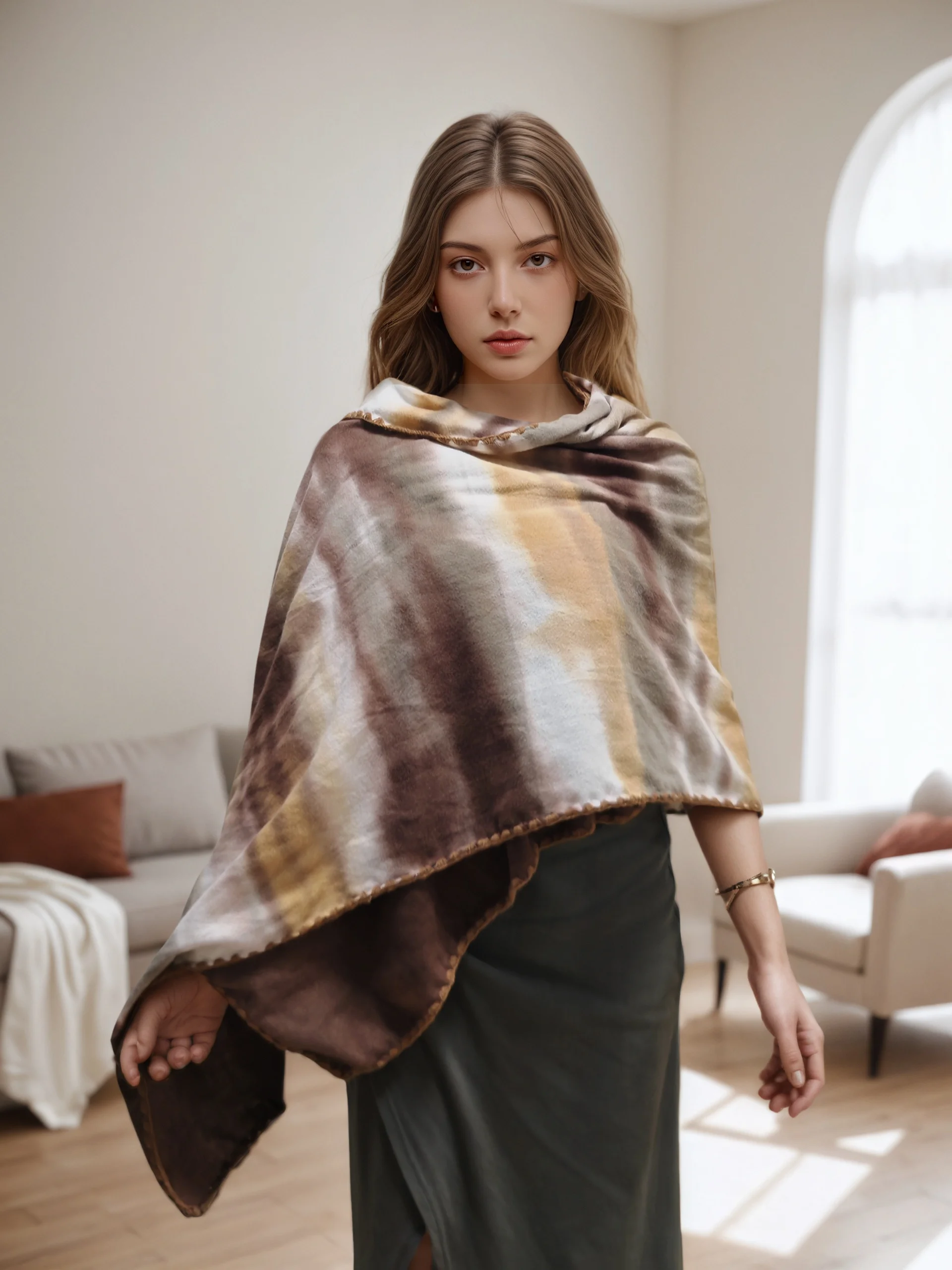 Женская шаль ручной работы с чернильным узором, доступна в нескольких цветах, высококачественный и элегантный, универсальный стиль, незаменимый для свадеб и путешествий.
Женская шаль ручной работы с чернильным узором, доступна в нескольких цветах, высококачественный и элегантный, универсальный стиль, незаменимый для свадеб и путешествий.