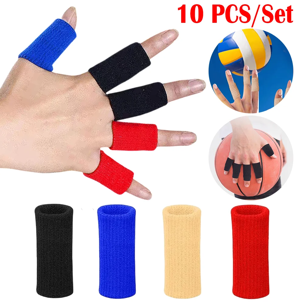 Basketball Finger Sleeves Anti-slip Athletic Finger Sleeves Elastic Nylon Protectors Volleyball Outdoor Sports Joint Support
Basketball Finger Sleeves Anti-slip Athletic Finger Sleeves Elastic Nylon Protectors Volleyball Outdoor Sports Joint Support