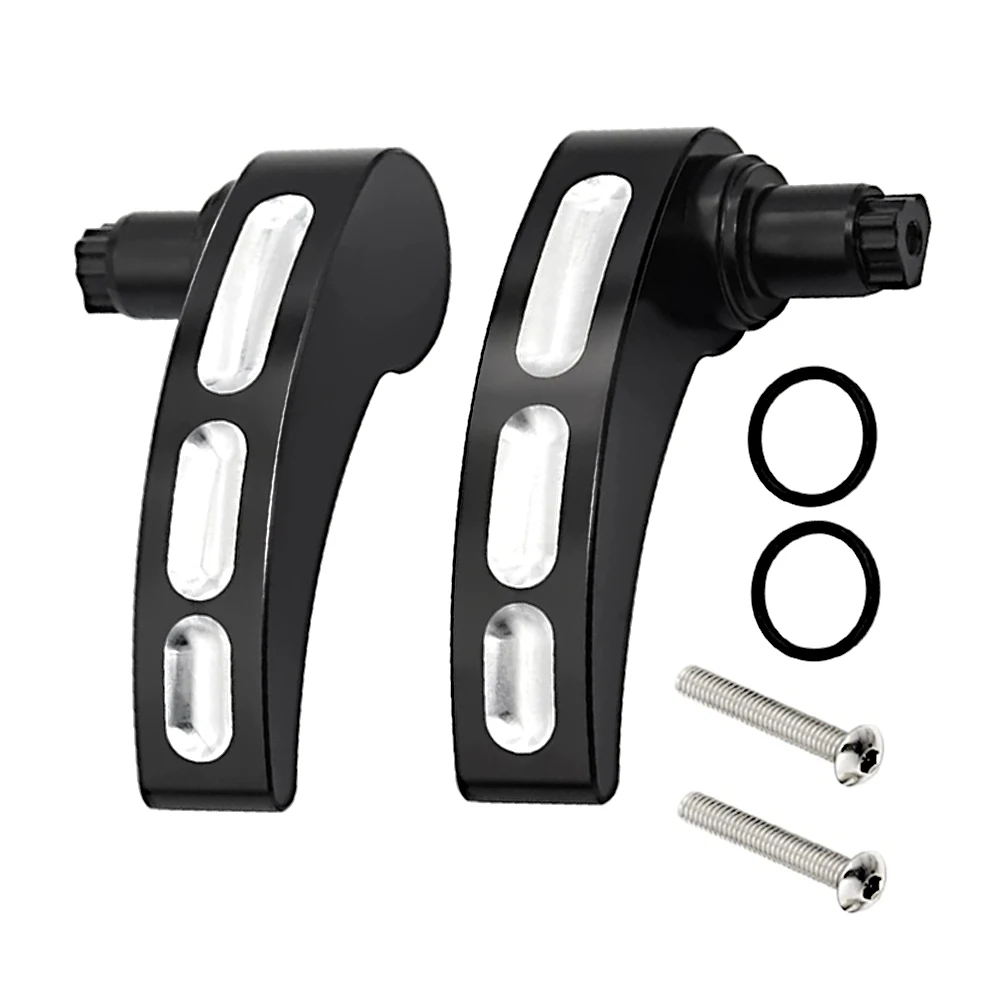 2pcs Black Motorcycle Saddlebag Latch Lifters Billet CNC Aluminium for Harley Touring Street Glide Electra Glide, Road King
2pcs Black Motorcycle Saddlebag Latch Lifters Billet CNC Aluminium for Harley Touring Street Glide Electra Glide, Road King