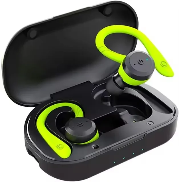 Bluetooth 5.0 Earphones True Wireless Sports Swimming Earphones IPX7 Waterproof Hifi Ear Hanging Headphones with 3 Pair Sleeves
Bluetooth 5.0 Earphones True Wireless Sports Swimming Earphones IPX7 Waterproof Hifi Ear Hanging Headphones with 3 Pair Sleeves
