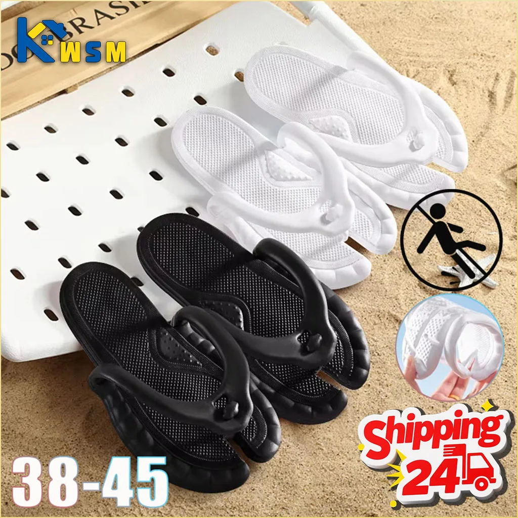 Foldable Portable Slippers for Travel Men Women Anti Slip Lightweight Flip Flops for Swimming Shower Beach Hotel Gym Use
Foldable Portable Slippers for Travel Men Women Anti Slip Lightweight Flip Flops for Swimming Shower Beach Hotel Gym Use