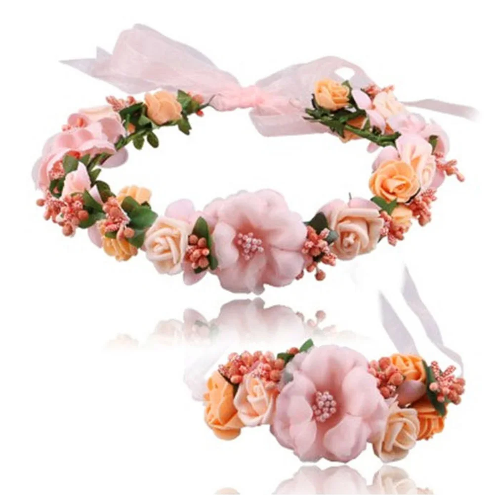 Haarblumen Blumenkranz Haare Stirnband Headbands Haarschmuck Hochzeit Crown Floral Tiara Flower Headdress Blumenkrone
Haarblumen Blumenkranz Haare Stirnband Headbands Haarschmuck Hochzeit Crown Floral Tiara Flower Headdress Blumenkrone