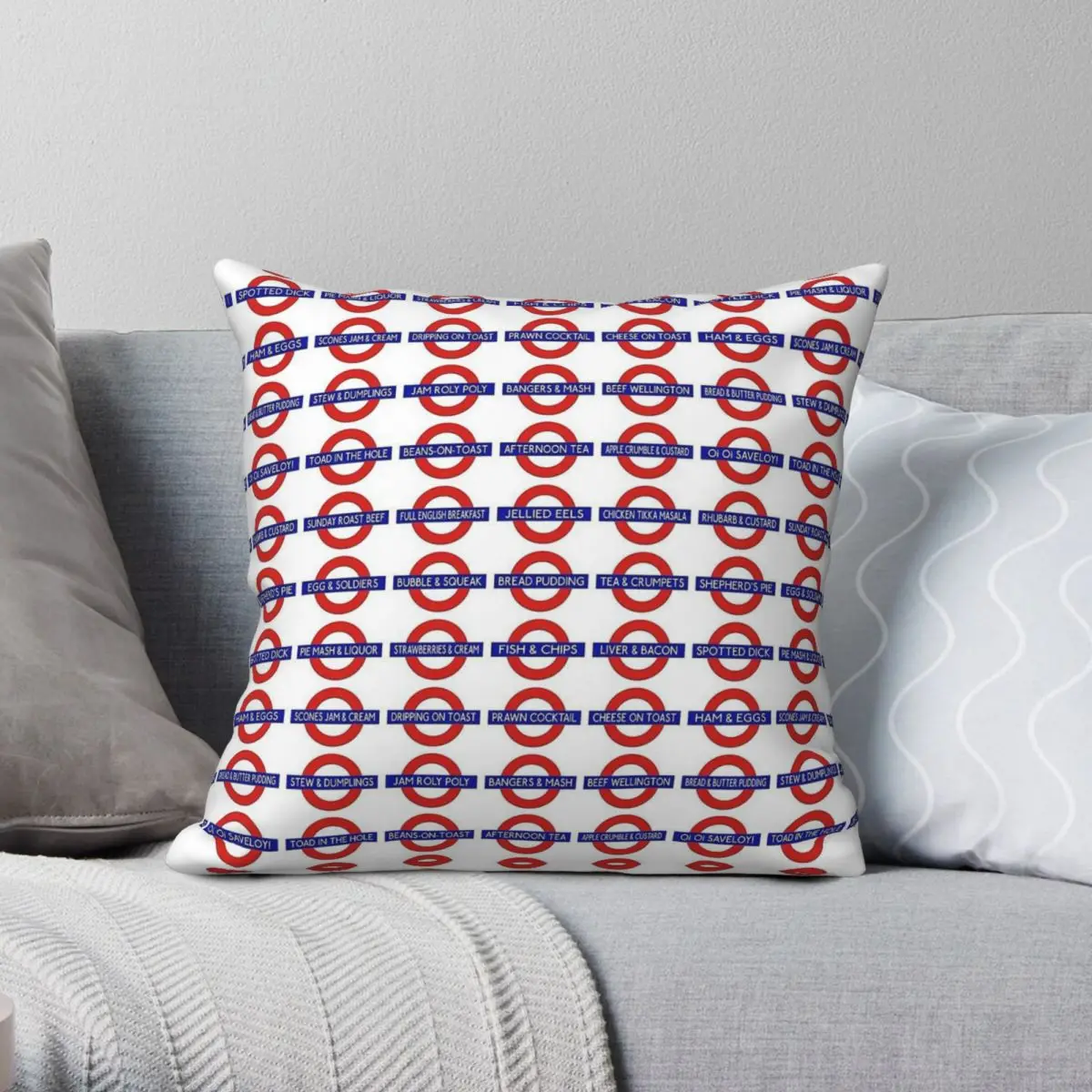 Iconic British Comfort Food Square Pillowcase Polyester Linen Velvet Pattern Zip Decor Home Cushion Cover
Iconic British Comfort Food Square Pillowcase Polyester Linen Velvet Pattern Zip Decor Home Cushion Cover