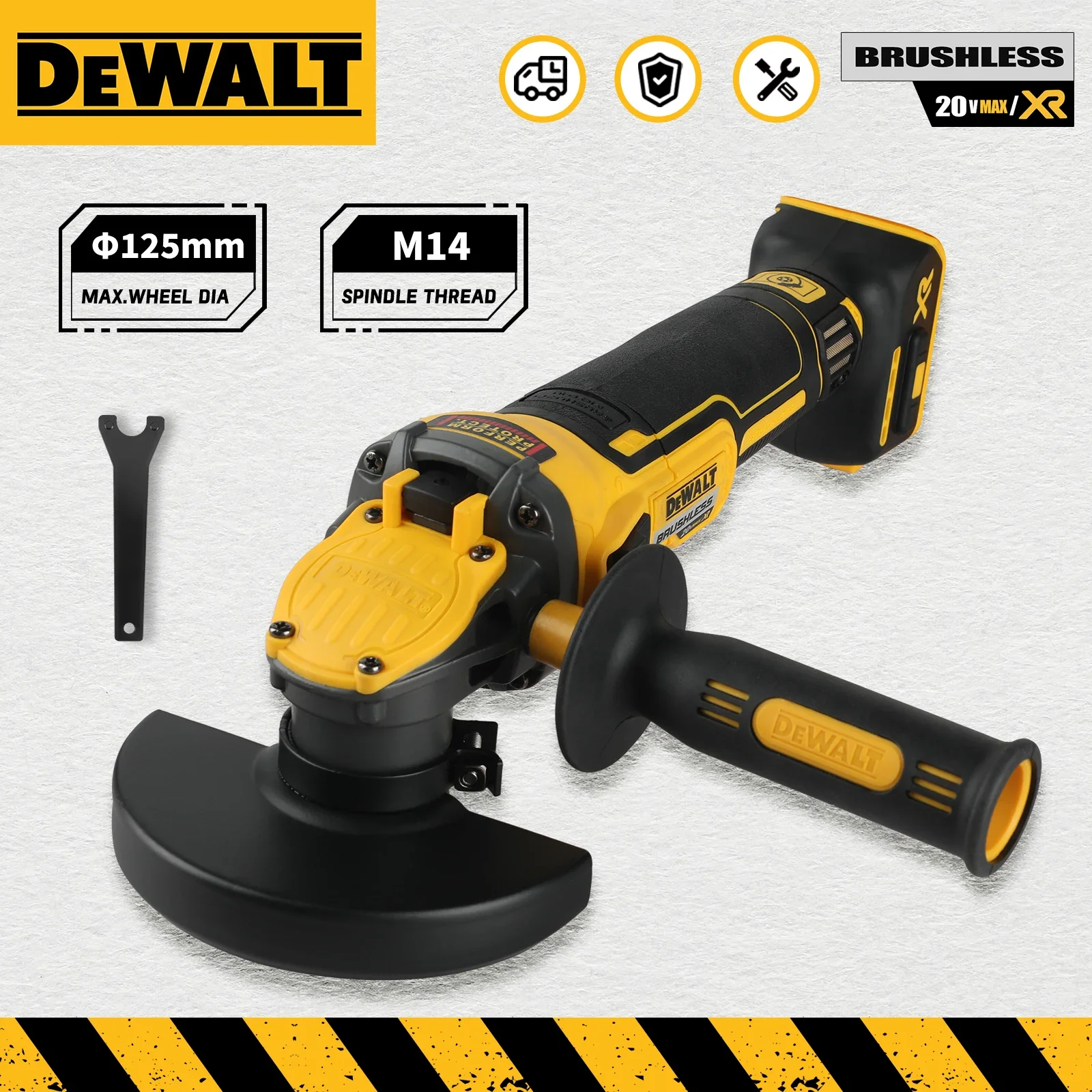 2026 DEWALT DCG409 20V Brushless Cordless Angle Grinder: 125mm Rechargeable Portable Cutting & Polishing Power Tool
2026 DEWALT DCG409 20V Brushless Cordless Angle Grinder: 125mm Rechargeable Portable Cutting & Polishing Power Tool