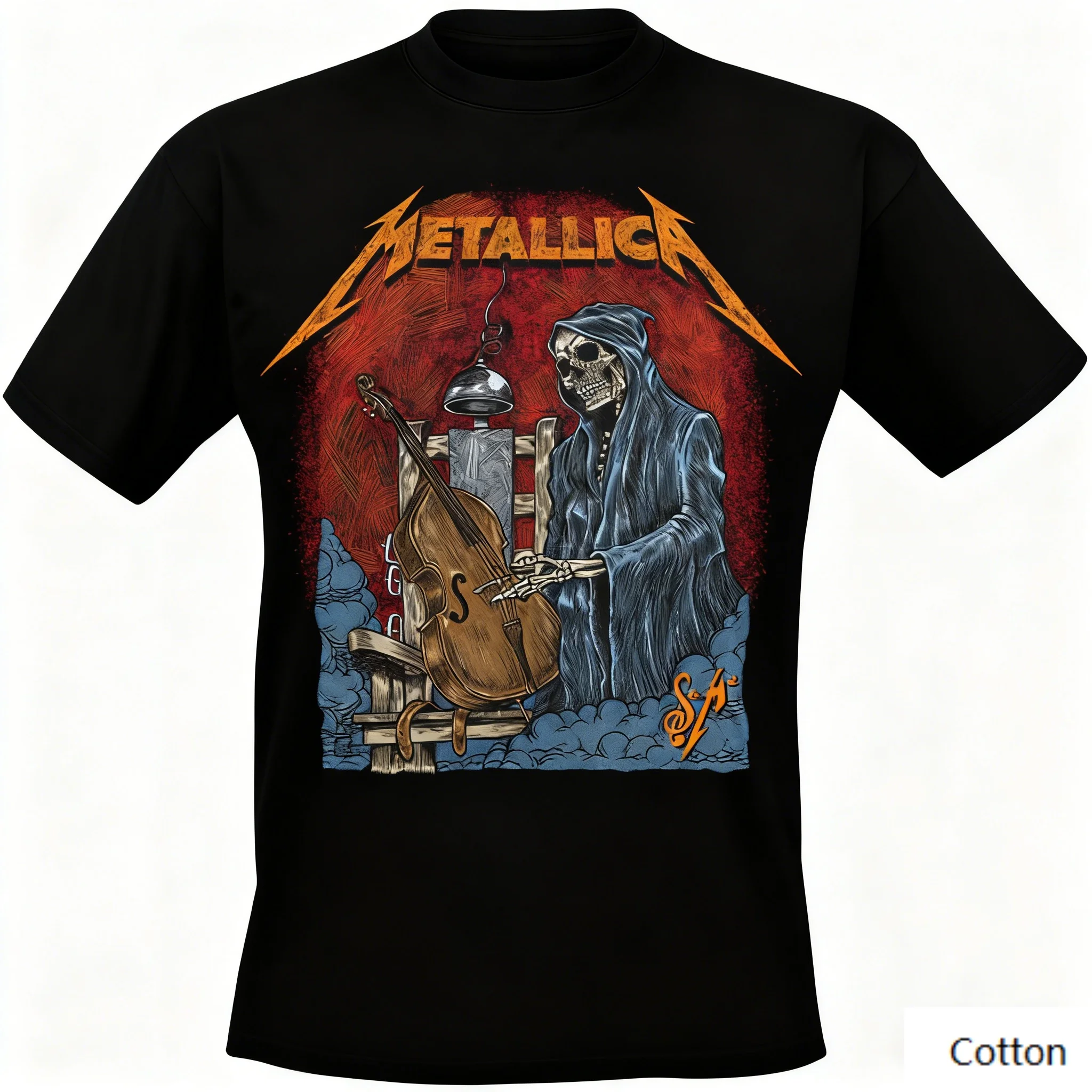 Metallica Dark Instrument T-Shirt, Vintage Rock Tee, Must-Have for Those Who Prefer Hardcore Thrash Metal Fashion
Metallica Dark Instrument T-Shirt, Vintage Rock Tee, Must-Have for Those Who Prefer Hardcore Thrash Metal Fashion