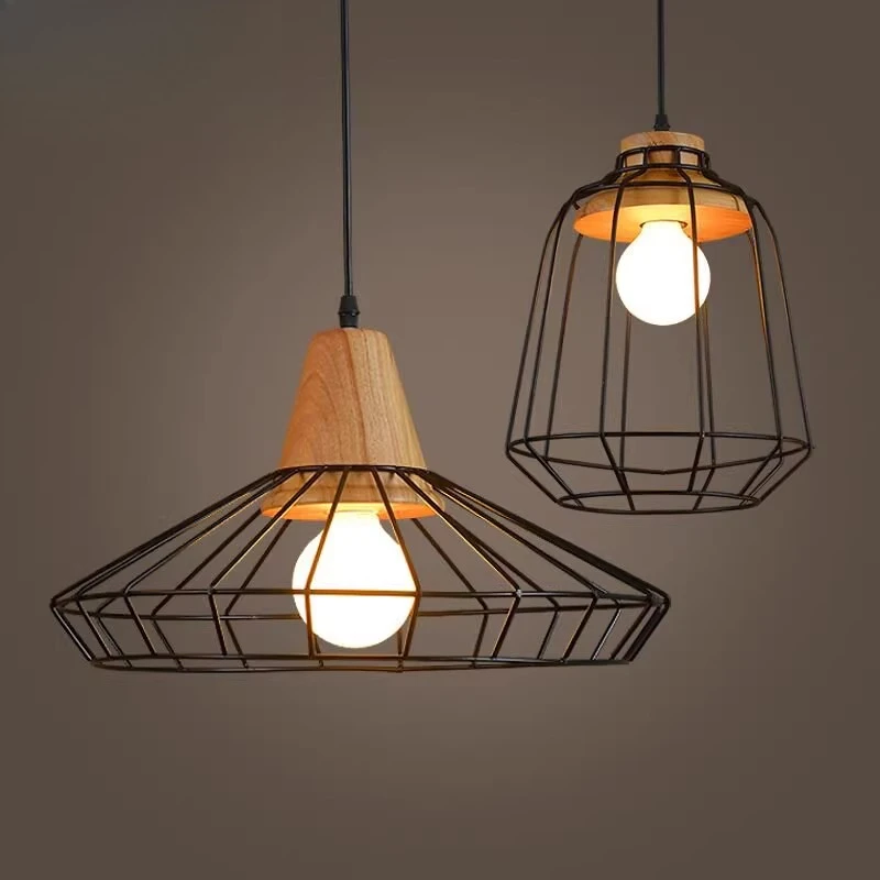 creative personalized wrought iron lamps bar counter clothing store cafe restaurant retro mesh wood chandelier single head
creative personalized wrought iron lamps bar counter clothing store cafe restaurant retro mesh wood chandelier single head
