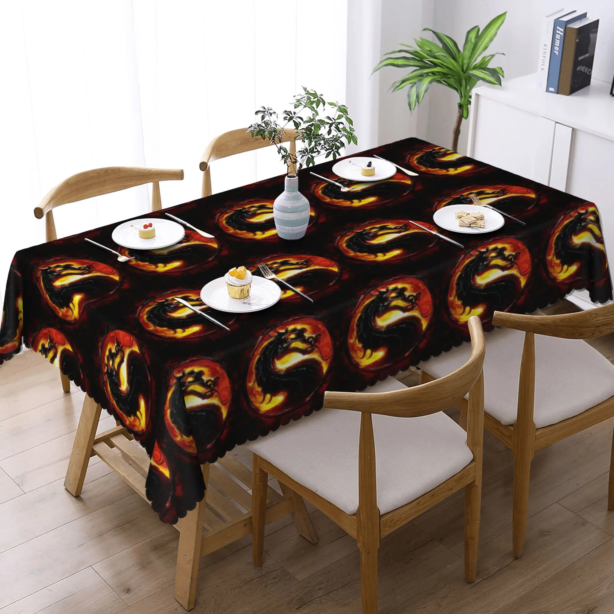 Customized Cartoon Mortal Kombat Rectangular Tablecloth Waterproof Table Cover for Festival Party Decorations Table Cloth
Customized Cartoon Mortal Kombat Rectangular Tablecloth Waterproof Table Cover for Festival Party Decorations Table Cloth