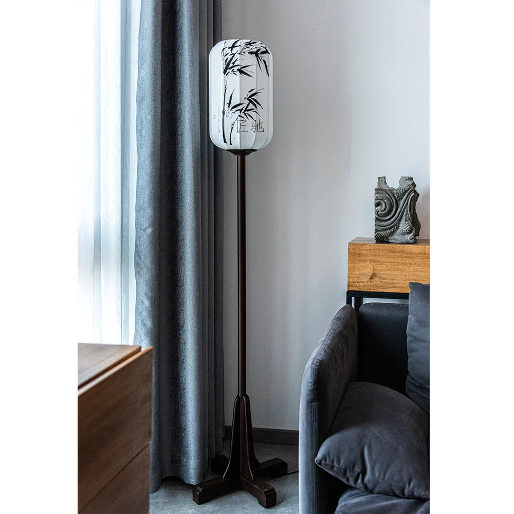 Mozhu New Chinese Classical Chinese Style Vertical Lamp Handmade Painting Literature Zen Tea Room Living Room Study Floor Lamp
Mozhu New Chinese Classical Chinese Style Vertical Lamp Handmade Painting Literature Zen Tea Room Living Room Study Floor Lamp