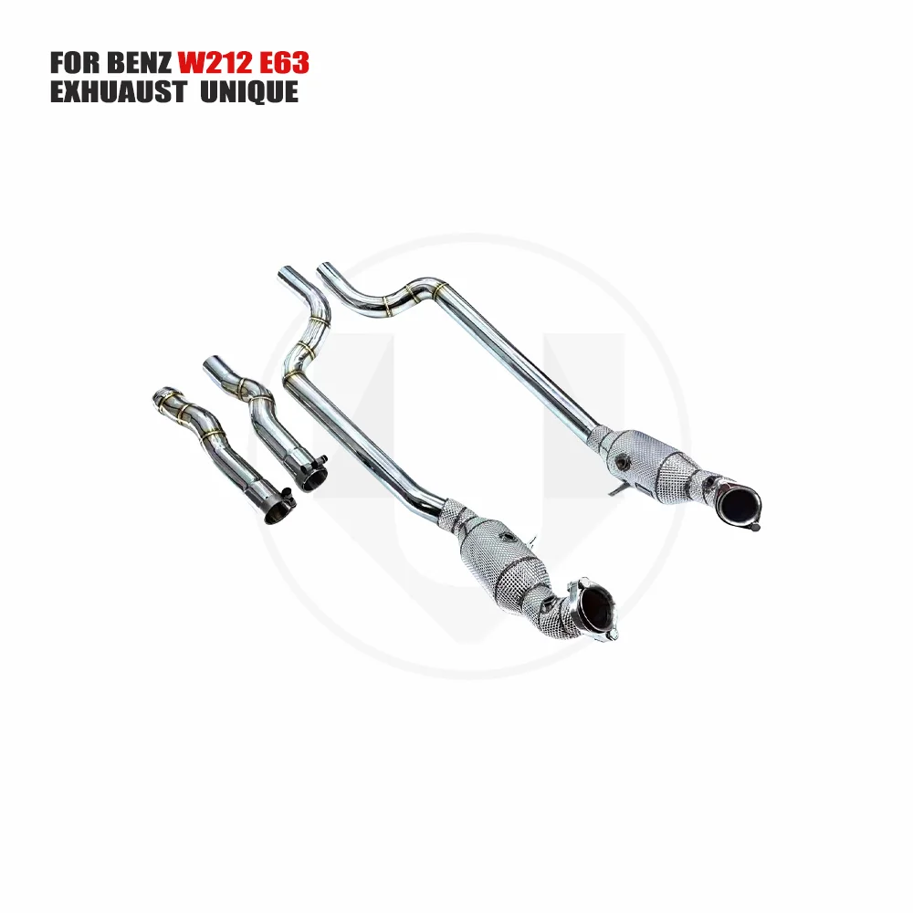 UNIQUE Exhaust System High Flow Performance Downpipe for Mercedes-Benz W212 E63 Car Accessories With Cat Pipe
UNIQUE Exhaust System High Flow Performance Downpipe for Mercedes-Benz W212 E63 Car Accessories With Cat Pipe