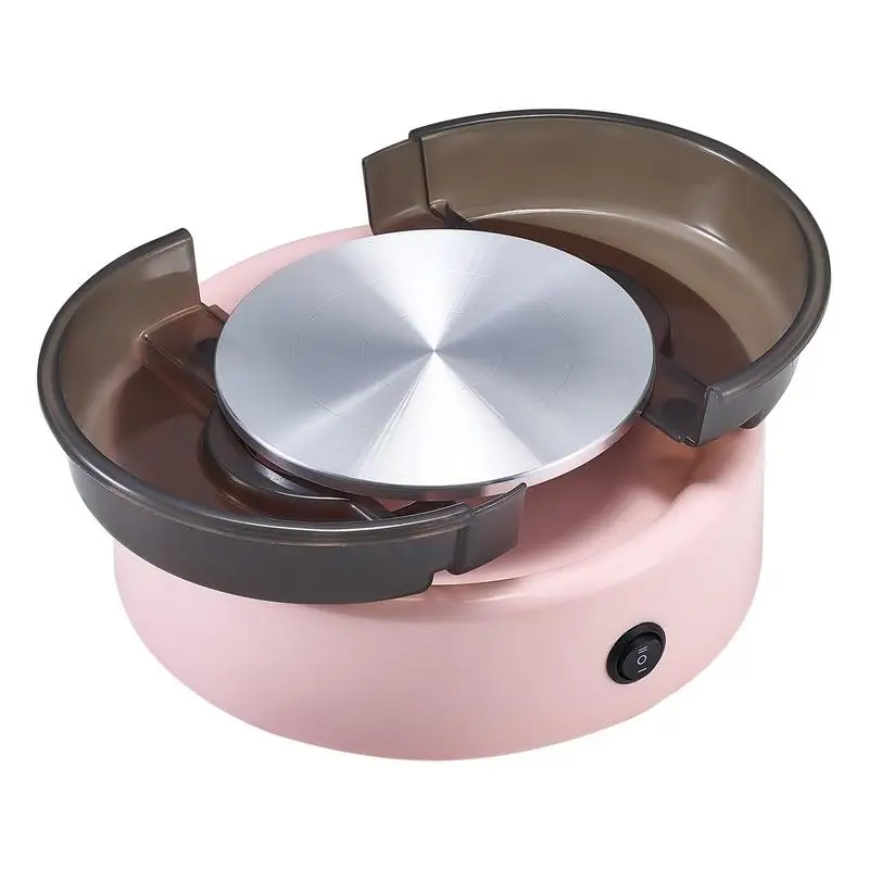 Ceramic Forming Machine 6 inch Turntable For Home DIY Pottery Classes School Teaching, Forward Reverse Rotation Adjustable Speed Pink Shaping Tools Kit Included
Ceramic Forming Machine 6 inch Turntable For Home DIY Pottery Classes School Teaching, Forward Reverse Rotation Adjustable Speed Pink Shaping Tools Kit Included